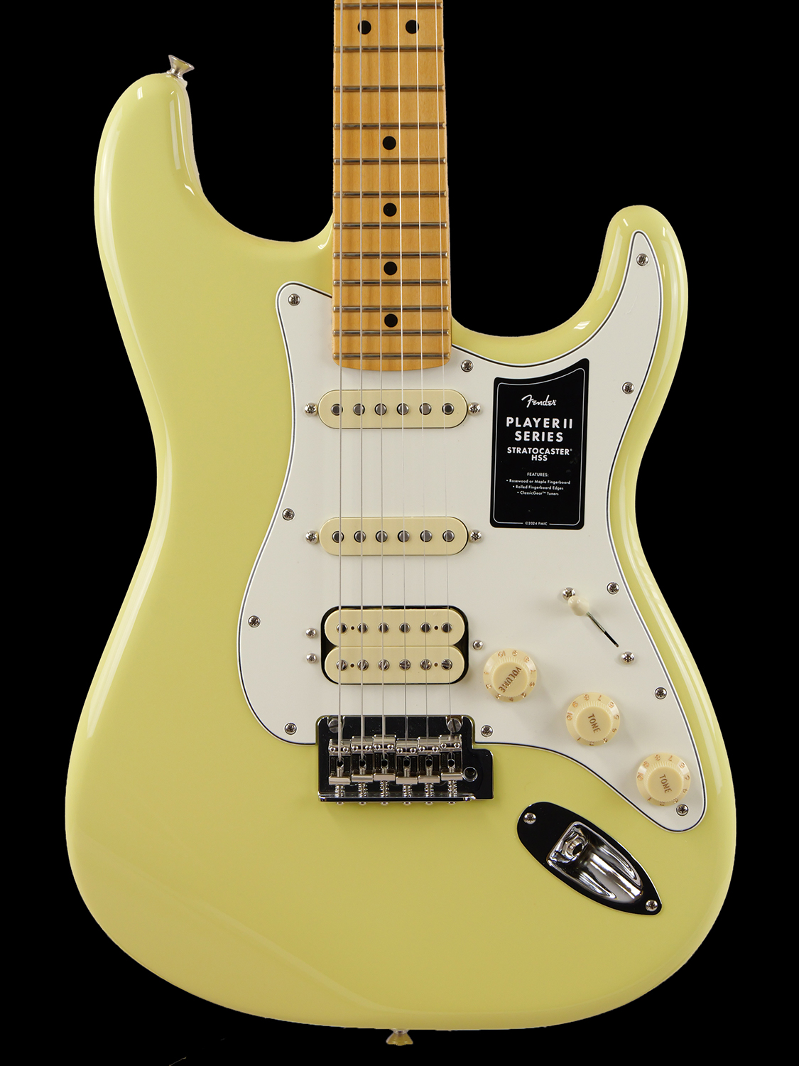 Fender Player II Stratocaster HSS（Hialeah Yellow）