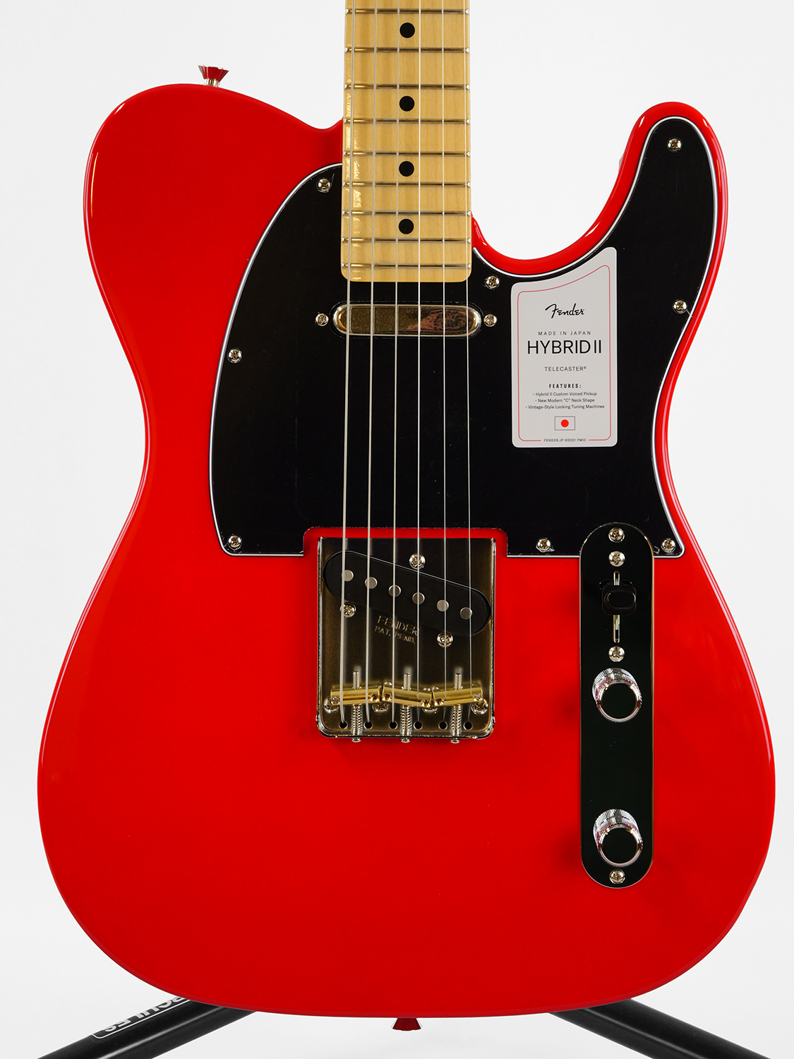 Fender Made in Japan Hybrid II Telecaster (Modena Red)