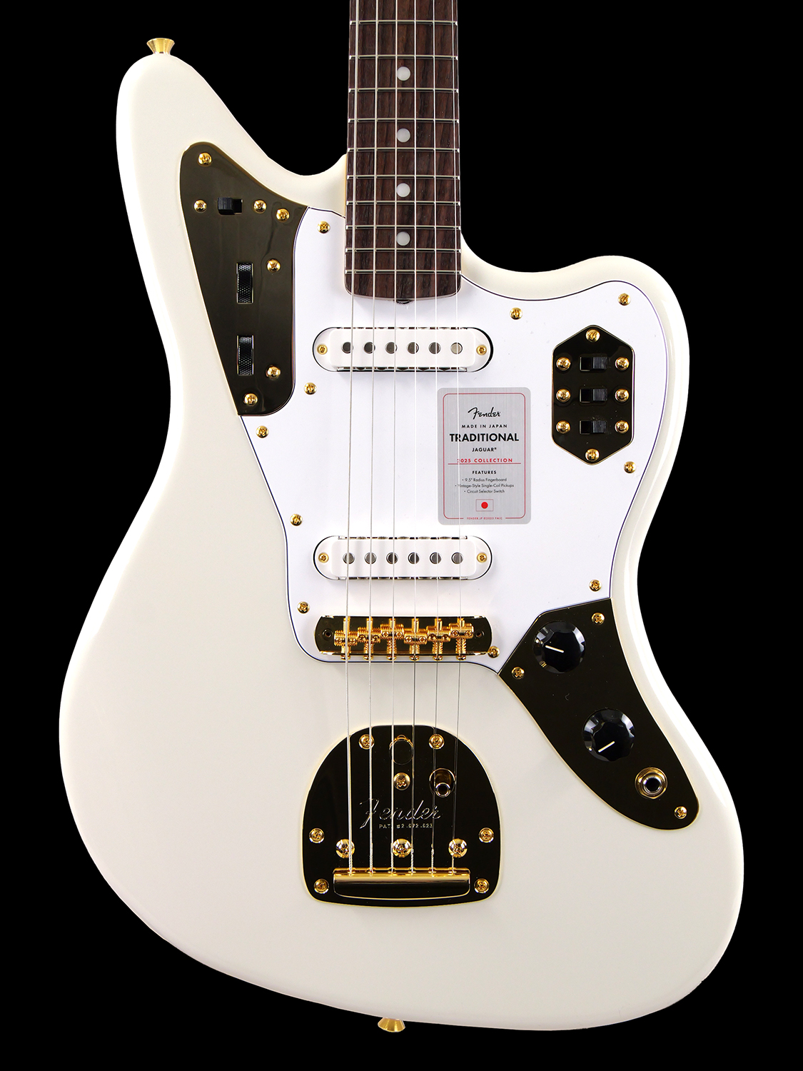 Fender Made in Japan Traditional 2025 Collection 60s Jaguar (White Pearl)