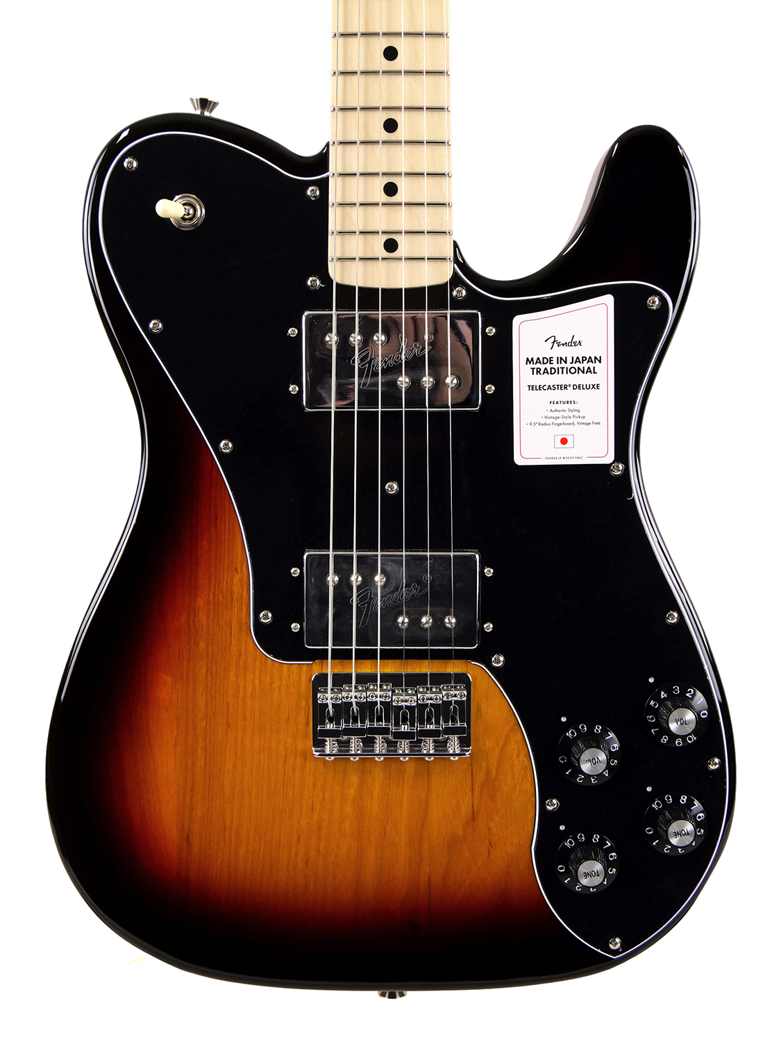 Fender Made in Japan Made in Japan Traditional 70s Telecaster Deluxe (3-Color Sunburst)