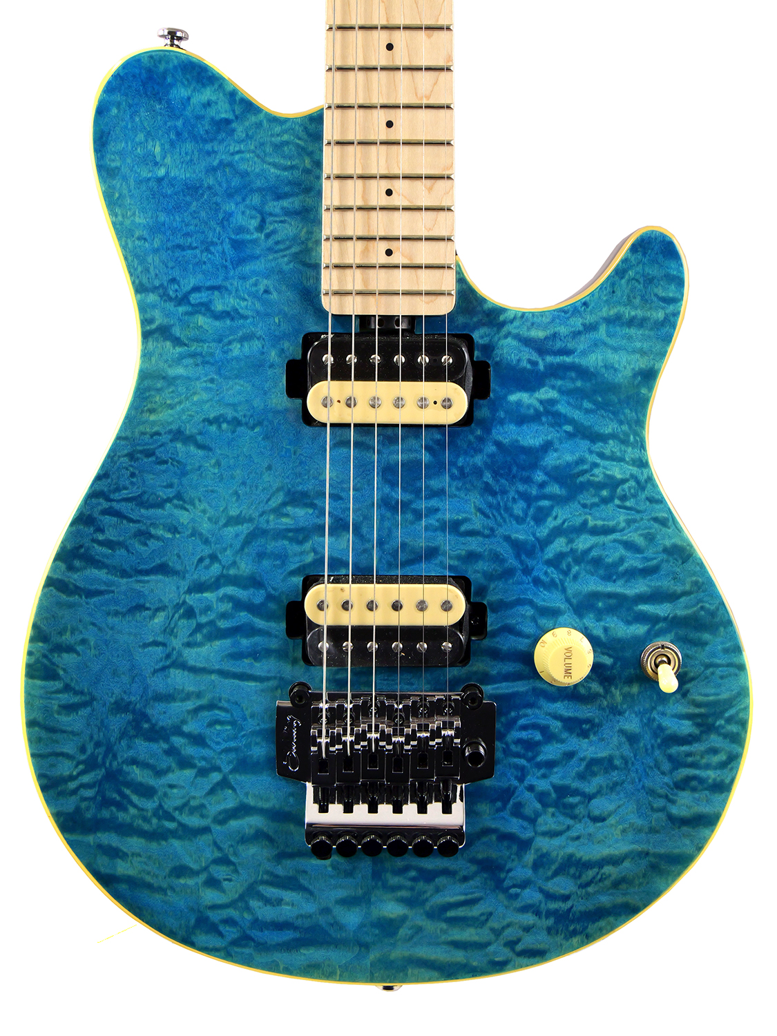 Sterling by MUSIC MAN AX40-TBL-M (Trans Blue)