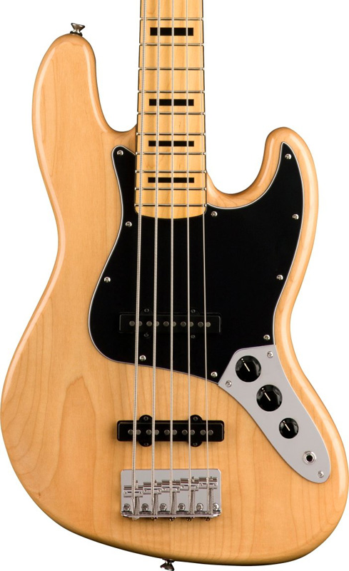 Squier by Fender Classic Vibe '70s Jazz Bass V  (Natural) (5弦ベース)