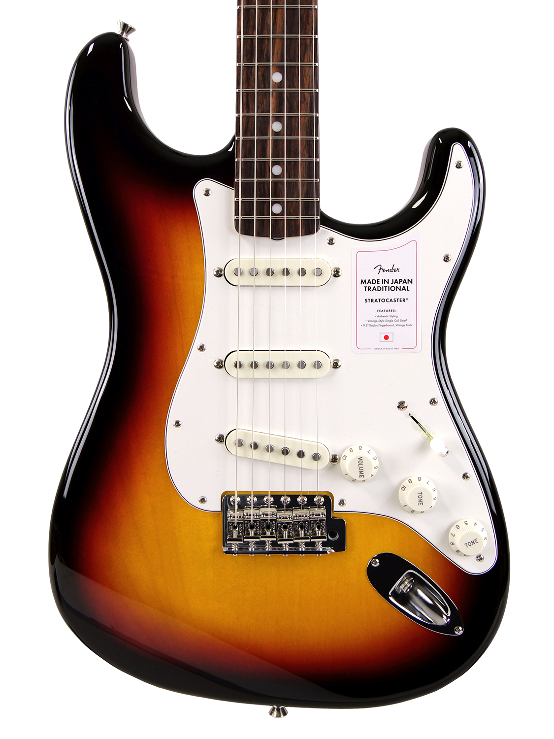 Fender Made in Japan Traditional Late 60s Stratocaster (3-Color Sunburst)
