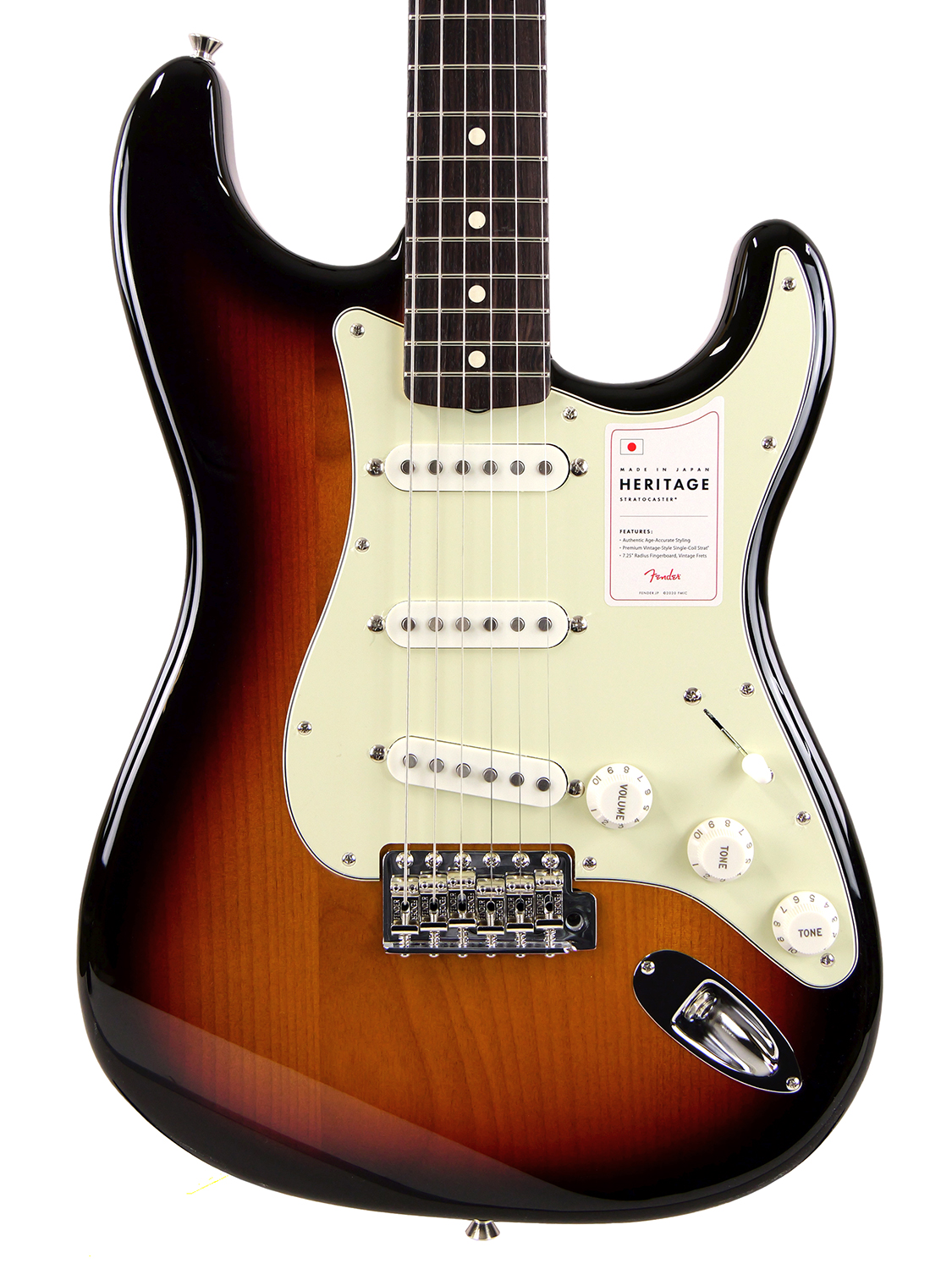 Fender Made in Japan Heritage 60s Stratocaster (3-Color Sunburst)