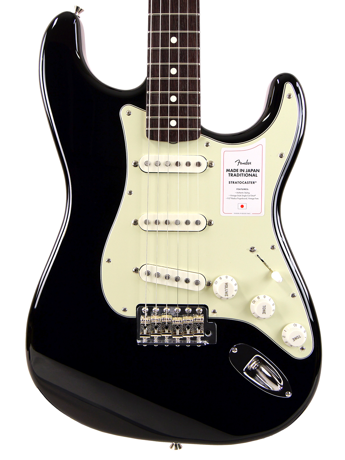 Fender Made in Japan Traditional 60s Stratocaster (Black)
