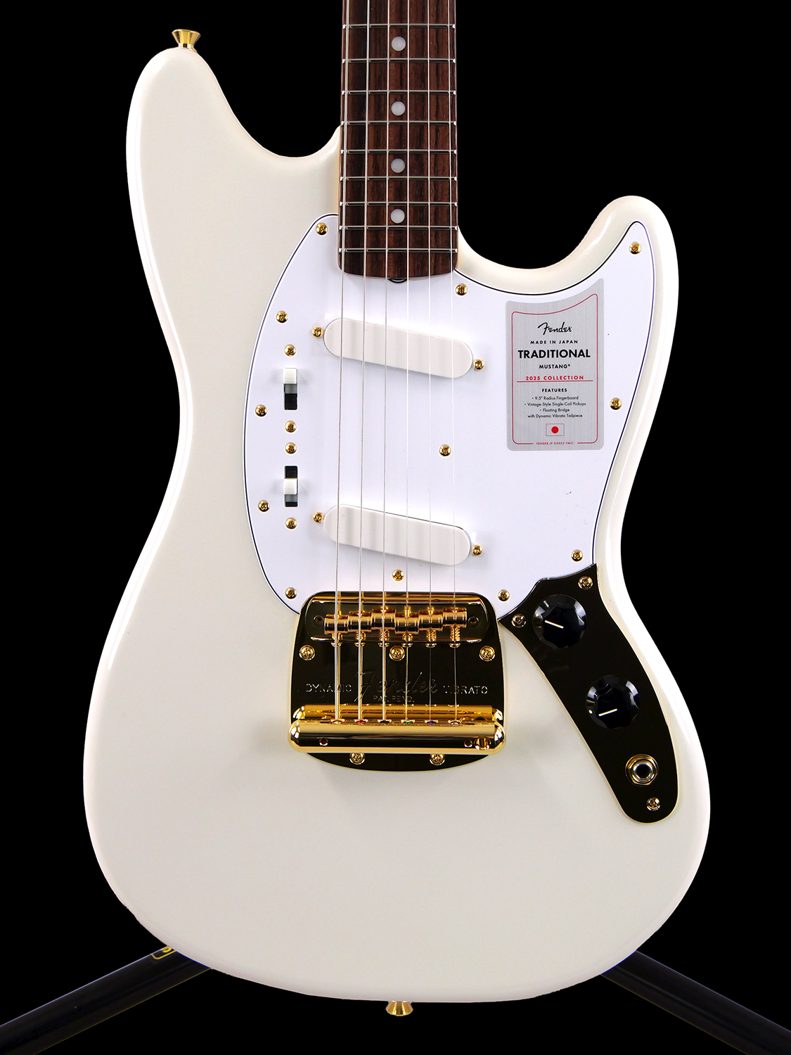 Fender Made in Japan Traditional 2025 Collection '60s Mustang (White Pearl)