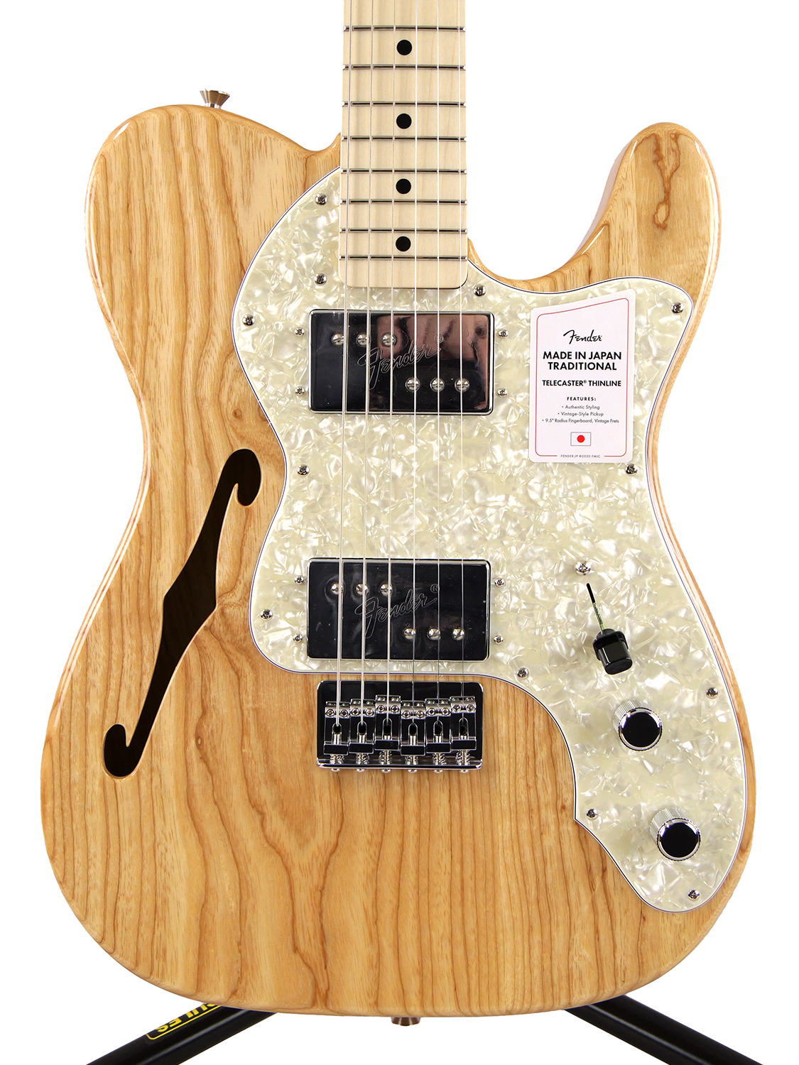Fender Made in Japan Traditional 70s Telecaster Thinline (Natural)