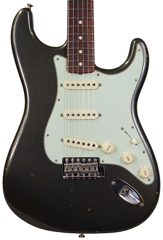 Fender Custom Shop 30th Anniversary MBS 61 Stratocaster Journeyman Relic by Paul Waller 2017 (Aged Chacoal Frost) 【USED】