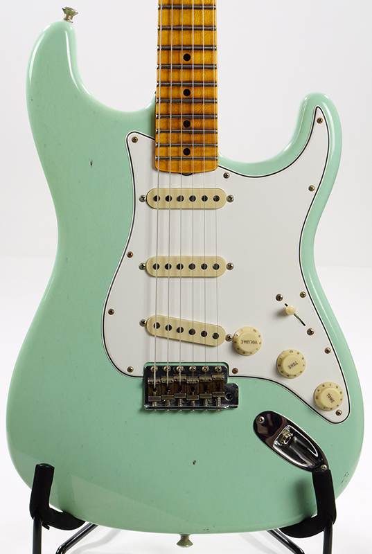 ☆Fender カスタムショップ セール実施中☆Fender Custom Shop Postmodern Stratocaster MPL Journeyman Relic 2023 (Aged Surf Green)