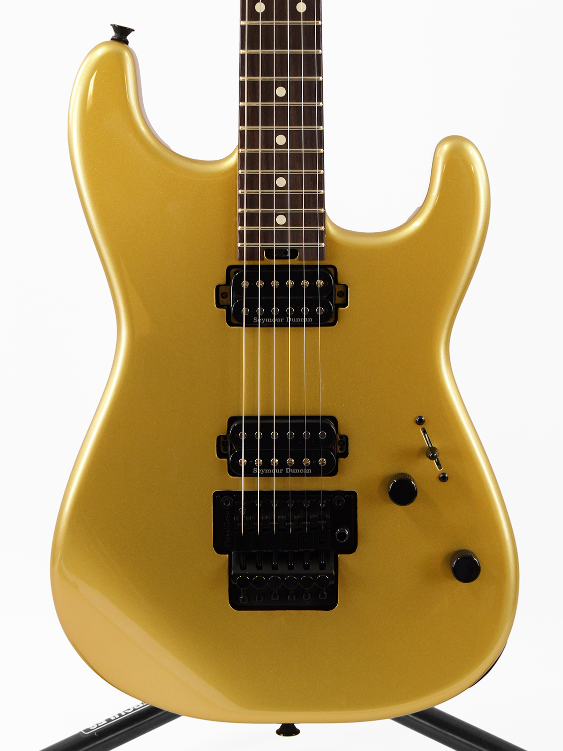 Charvel Pro-Mod San Dimas Style 1 HH FR RW 2024 (Pharaohs Gold)