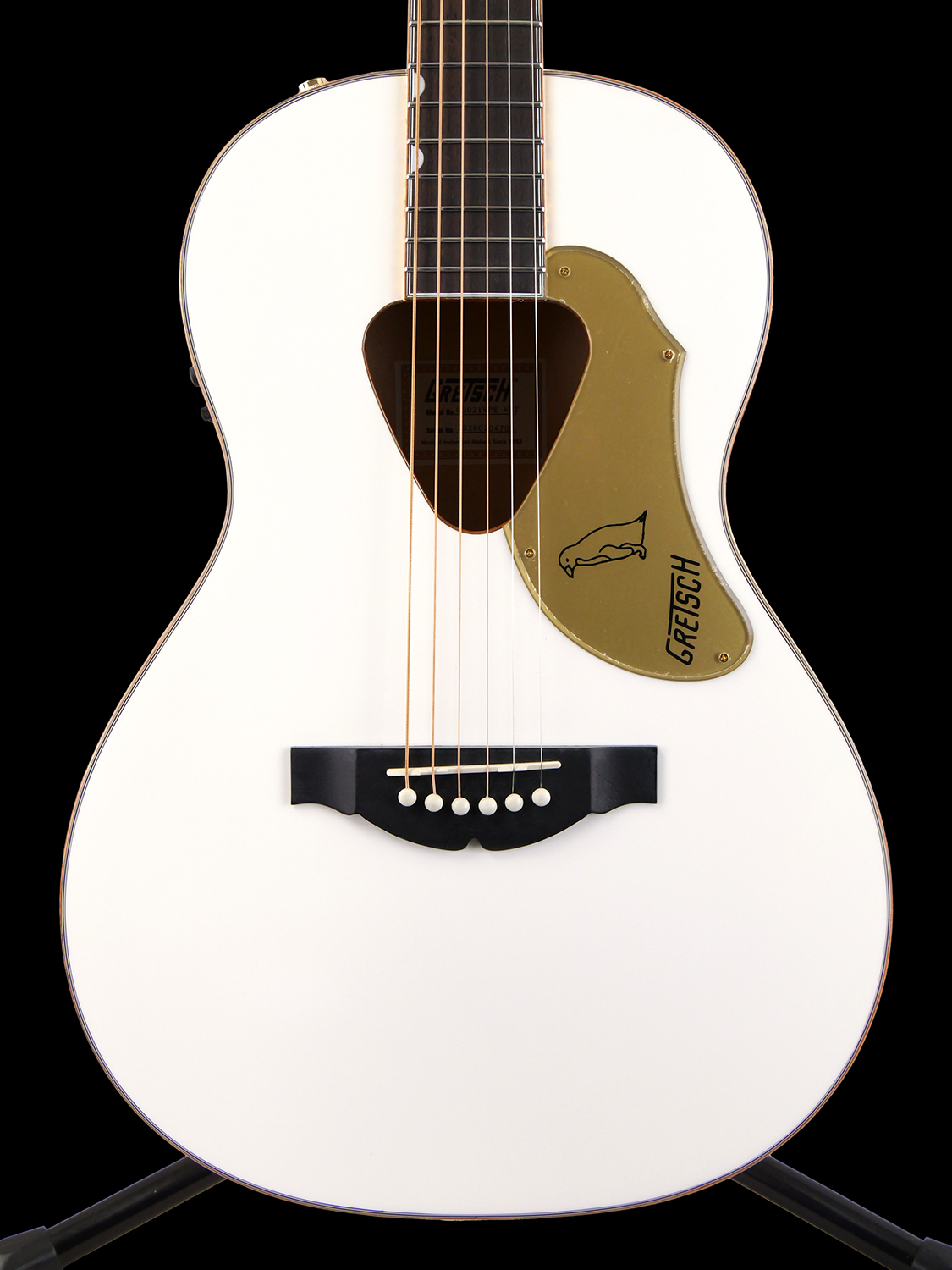 Gretsch G5021WPE Rancher Penguin Parlor Acoustic/Electric Fishman Pickup System (White)