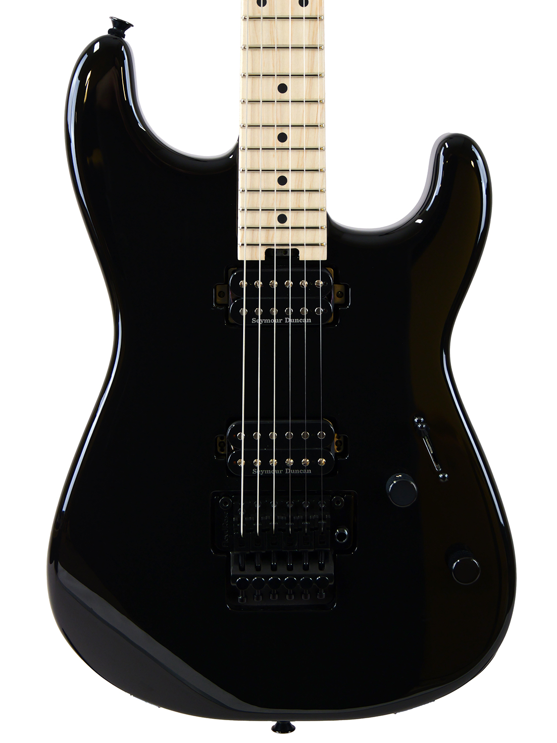 Charvel Pro-Mod San Dimas Style 1 HH FR MPL 2024 (Gloss Black)