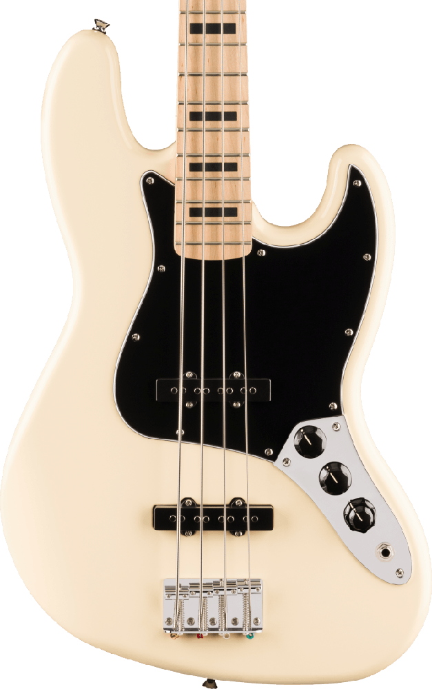 Squier by Fender Affinity Series Active Jazz Bass (Olympic White)