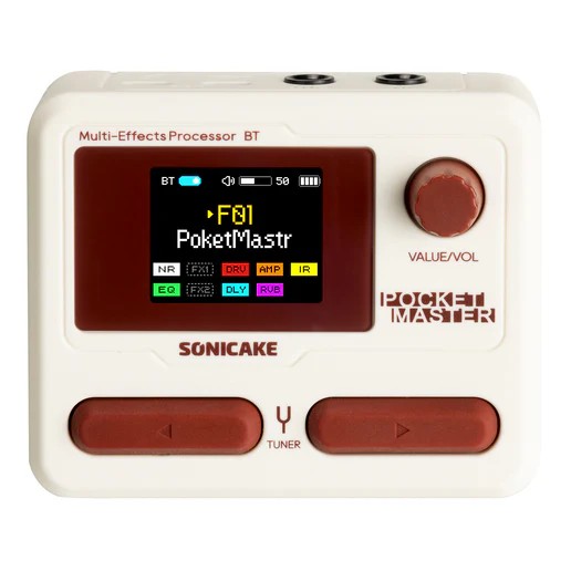 Sonicake Pocket Master  ポケットマスター マルチエフェクター ソニケーキ (WHITE)