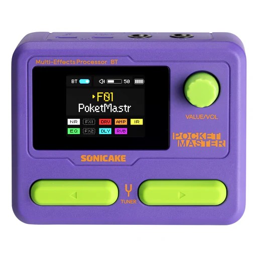 Sonicake Pocket Master  ポケットマスター マルチエフェクター ソニケーキ (Purple)