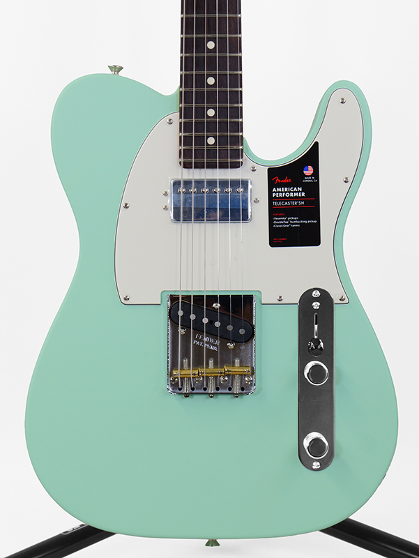 Fender American Performer Telecaster Hum (Satin Surf Green)