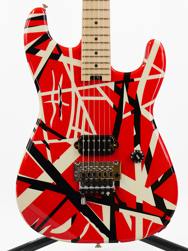 ☆EVHセール実施中☆ EVH Striped Series ( Red with Black Stripes )
