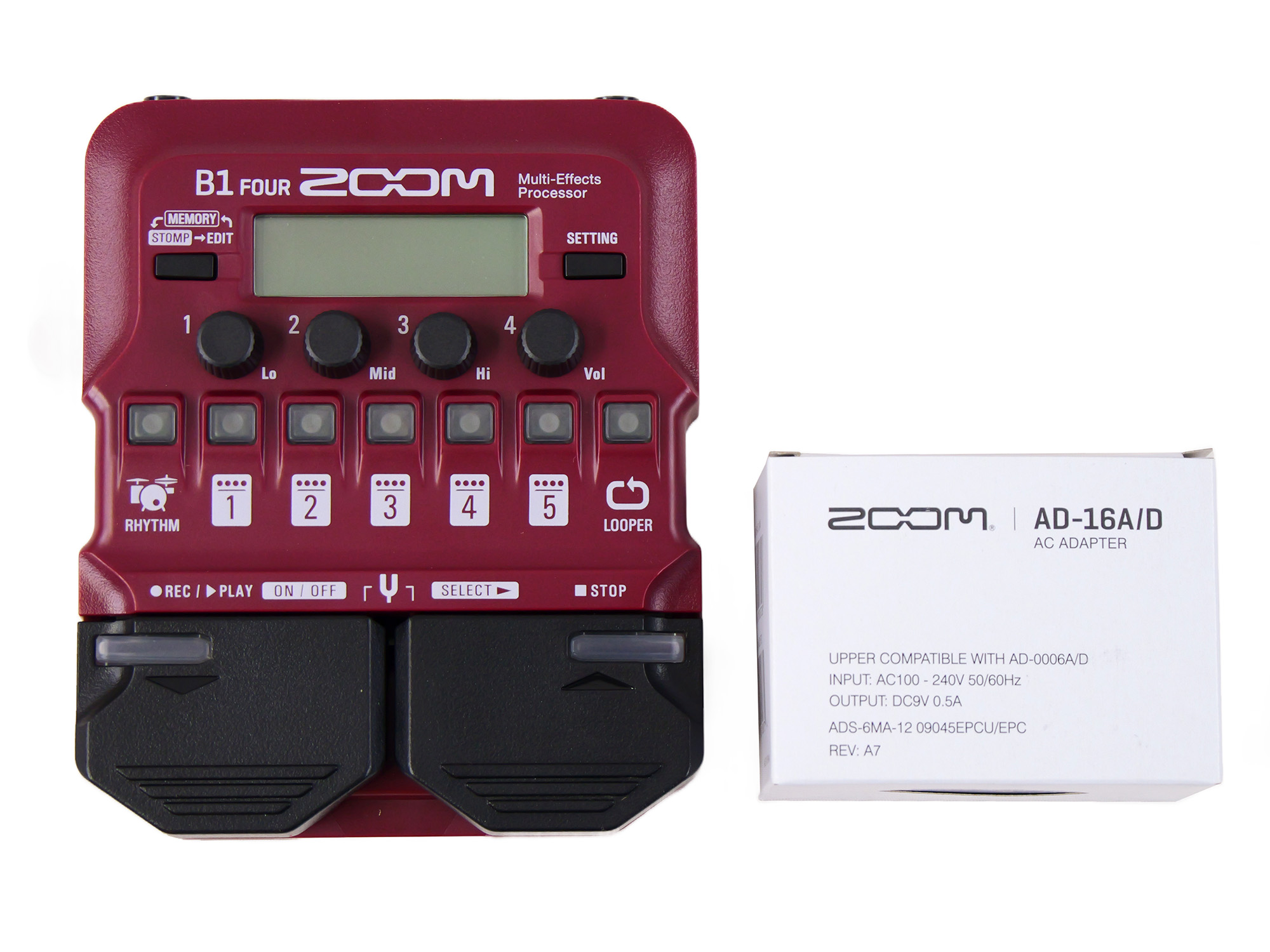 ZOOM B1 FOUR アダプター付