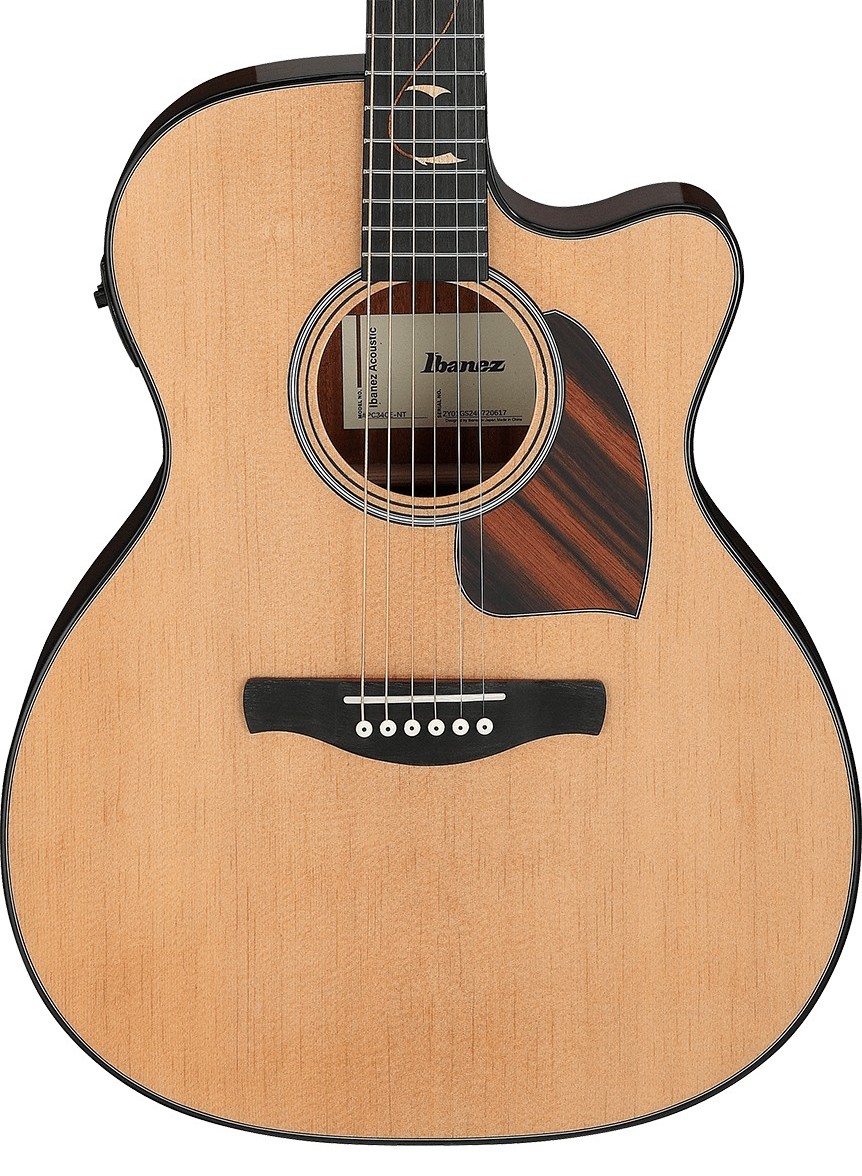 Ibanez PC34CE (Natural High Gloss)