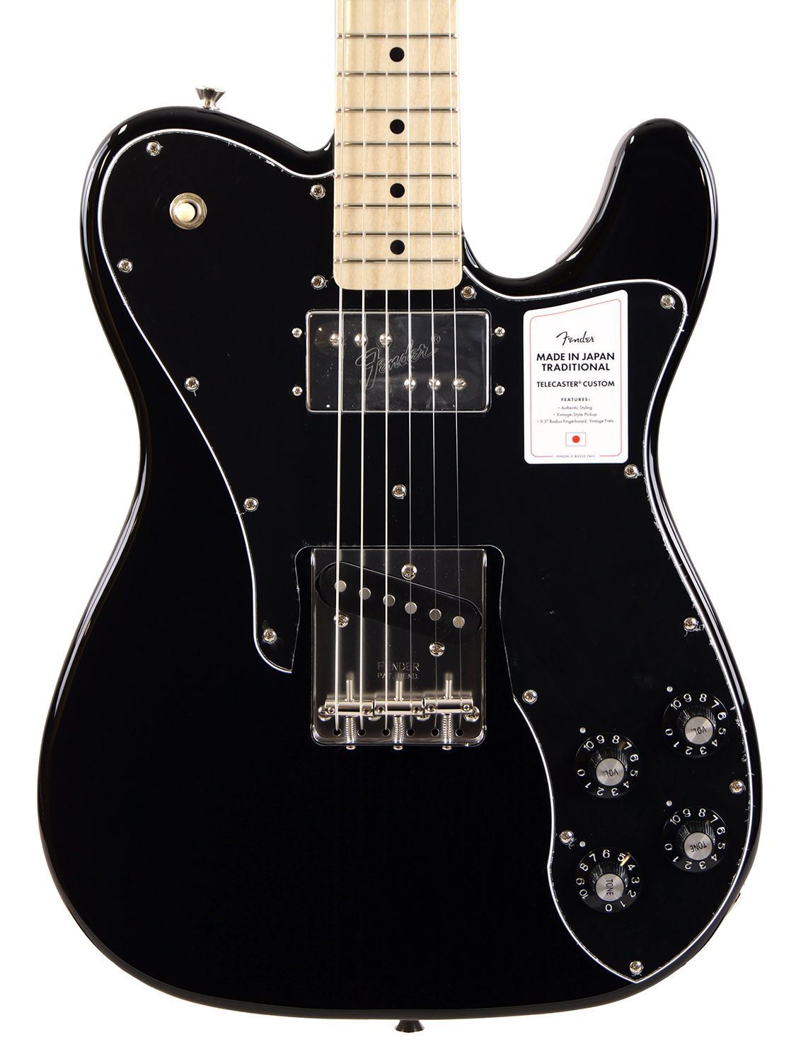 Fender Made in Japan Traditional 70s Telecaster Custom (Black)