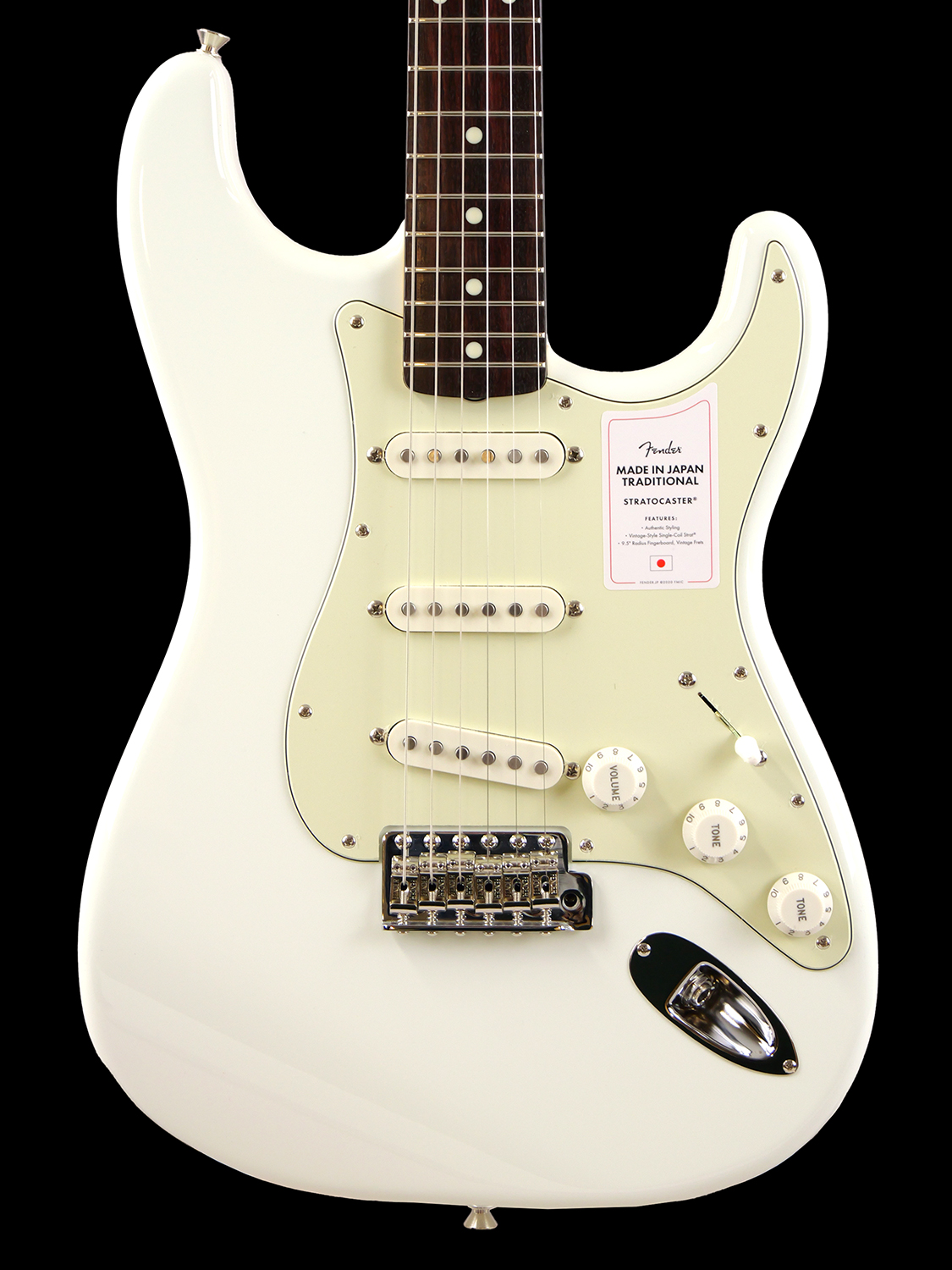 Fender Made in Japan Traditional 60s Stratocaster (Olympic White)