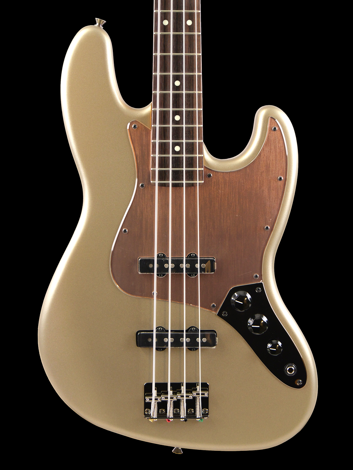 Fender Made in Japan Hybrid II 2026 Collection Jazz Bass (Matte Champagne Mirage)