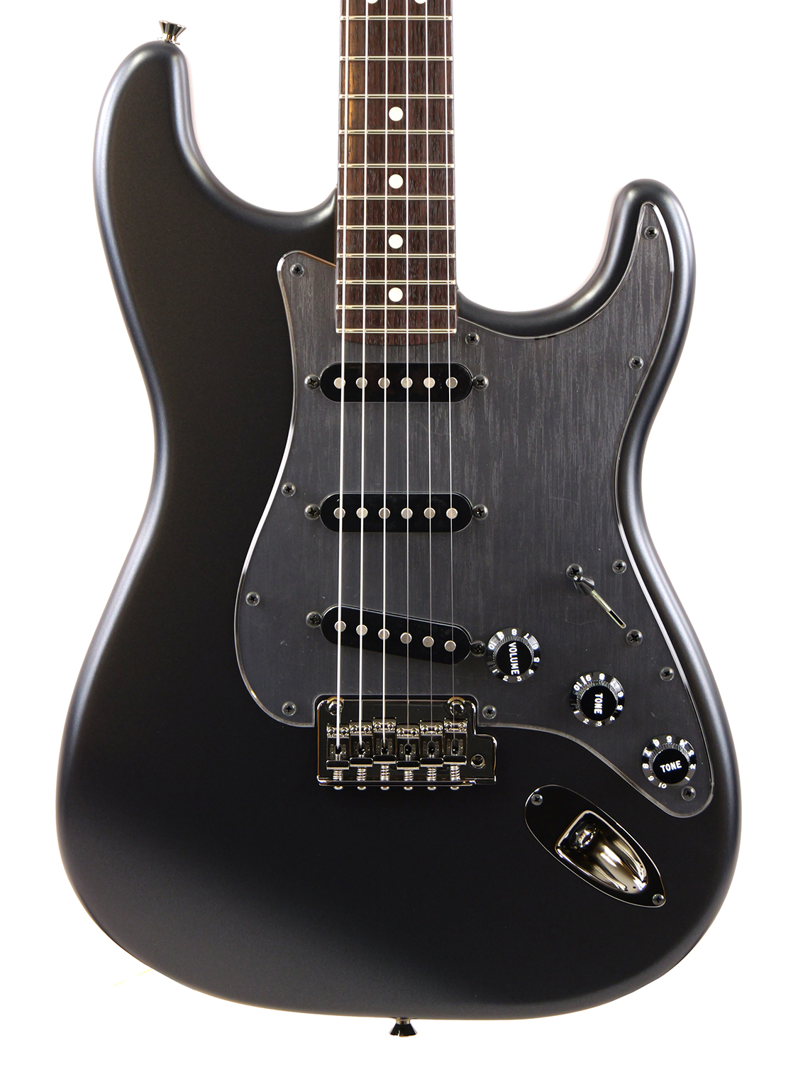 Fender Made in Japan Hybrid II 2026 Collection Stratocaster Satin Metallic (Matte Phantom Black)