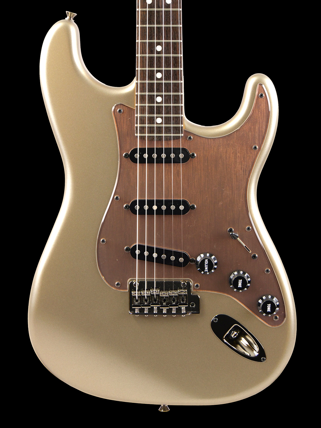 Fender Made in Japan Hybrid II 2026 Collection Stratocaster Satin Metallic (Matte Champagne Mirage)