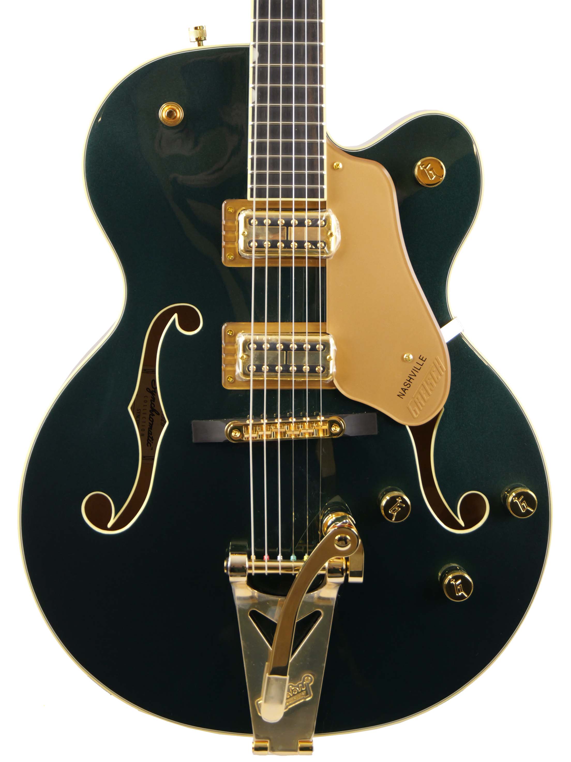 Gretsch Synchromatic Nashville Hollow Body Single-Cut with Bigsby (Cadillac Green)