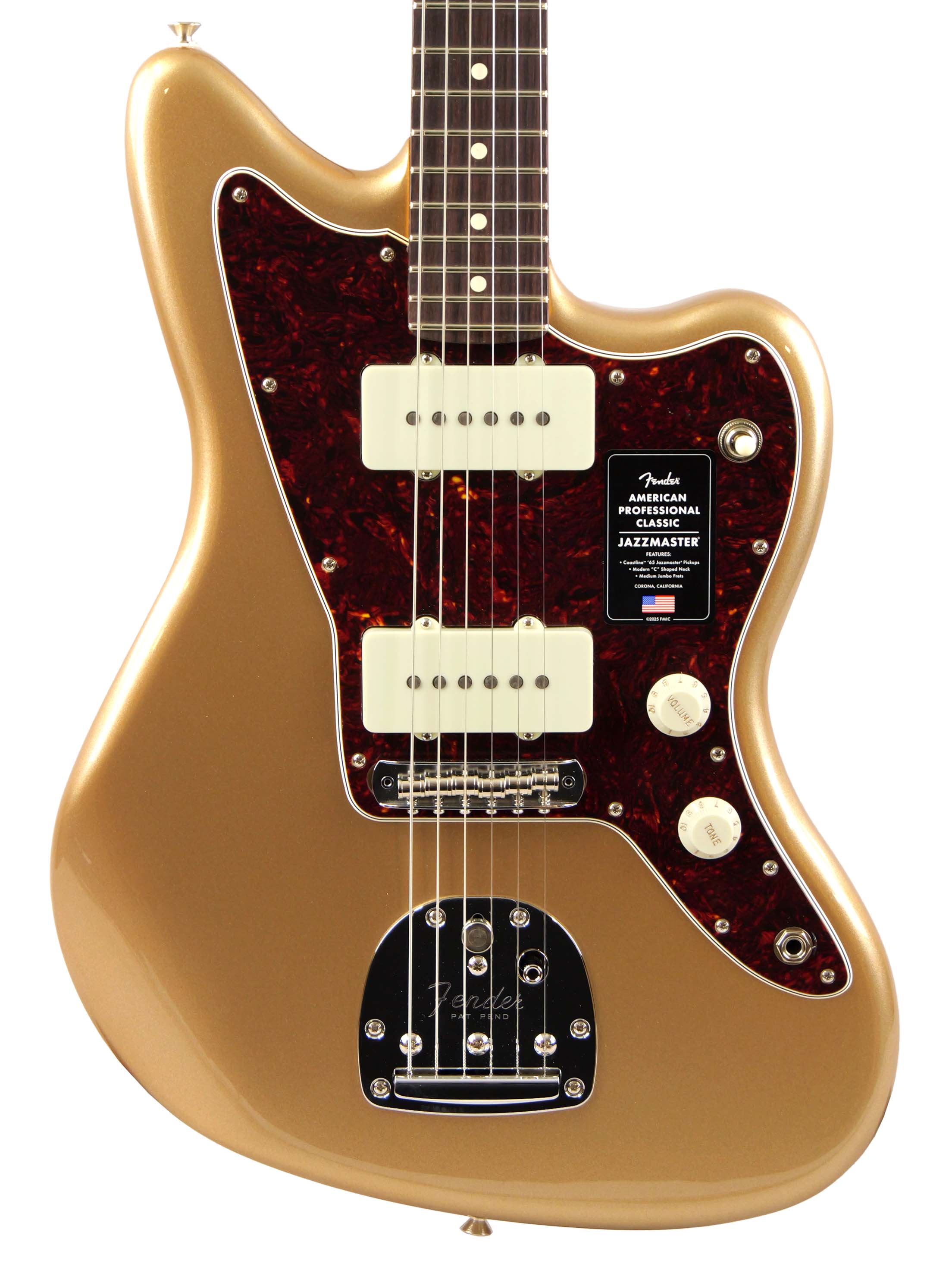 Fender American Professional Classic Jazzmaster（Faded Firemist Gold）