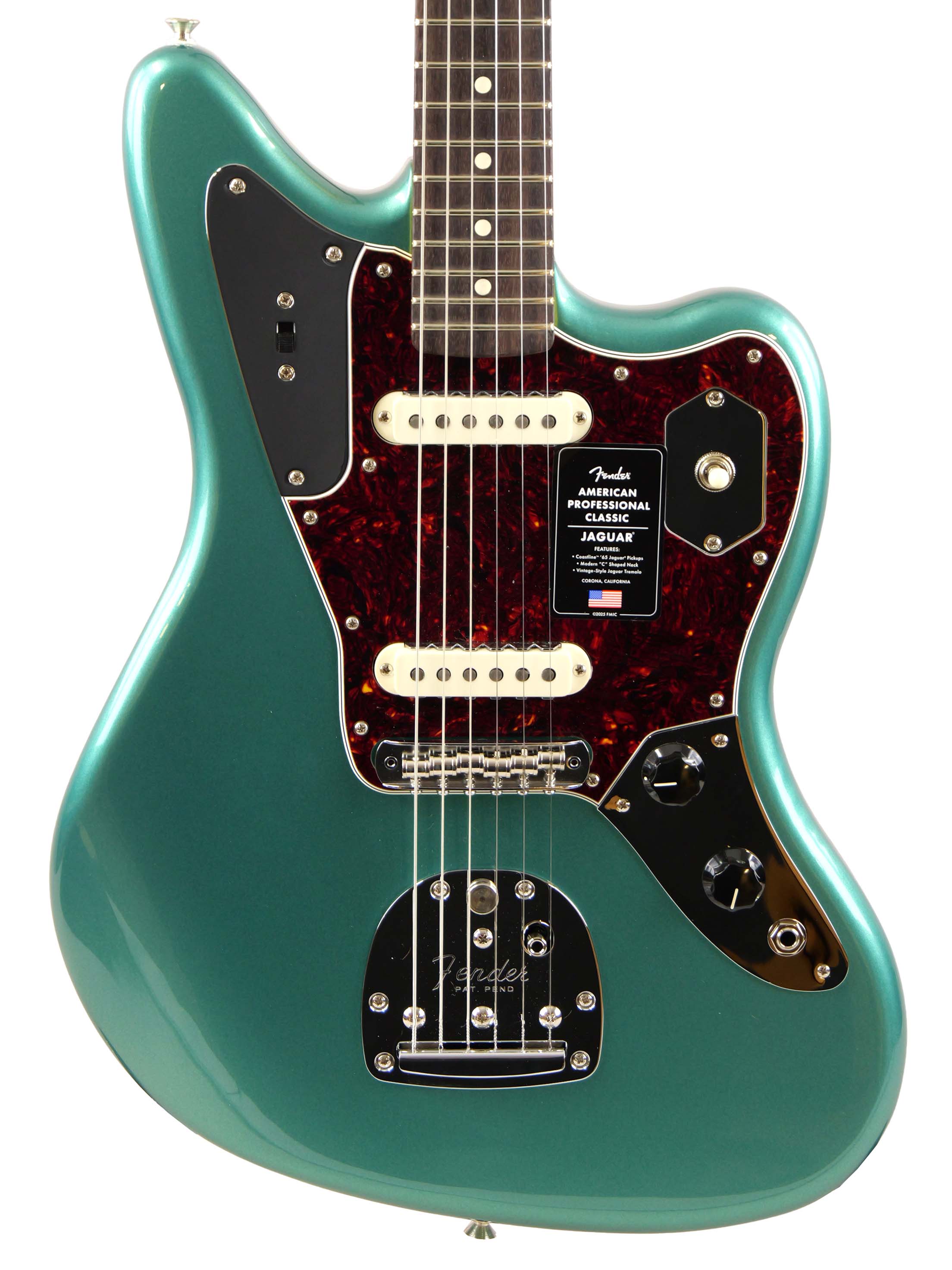 Fender American Professional Classic Jaguar（Faded Sherwood Green Metallic）