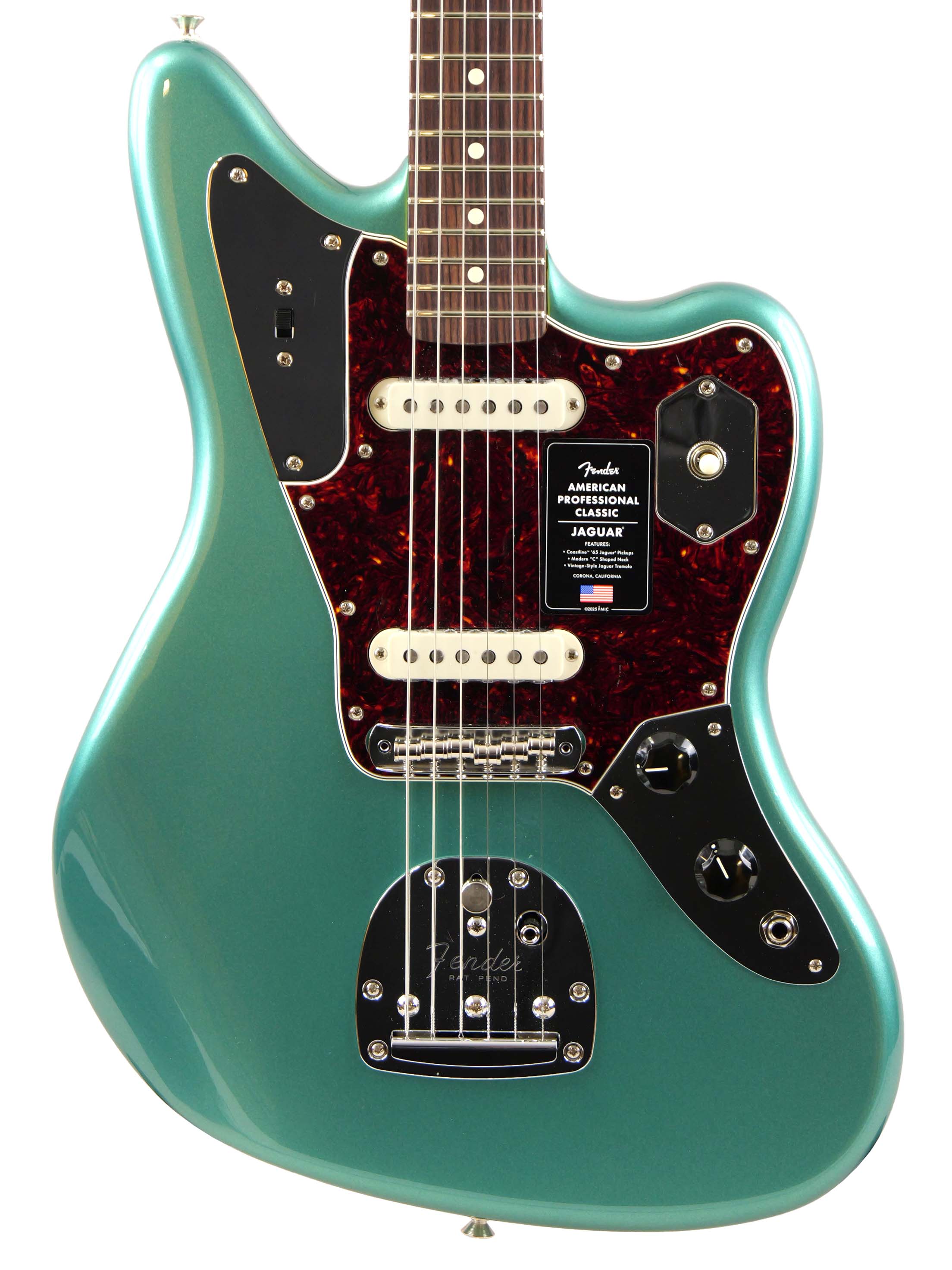 Fender American Professional Classic Jaguar（Faded Sherwood Green Metallic）