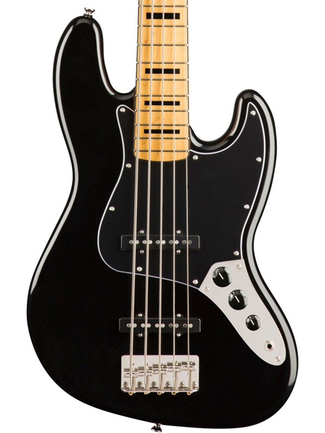 Squier by Fender Classic Vibe '70s Jazz Bass V  (Black) (5弦ベース)