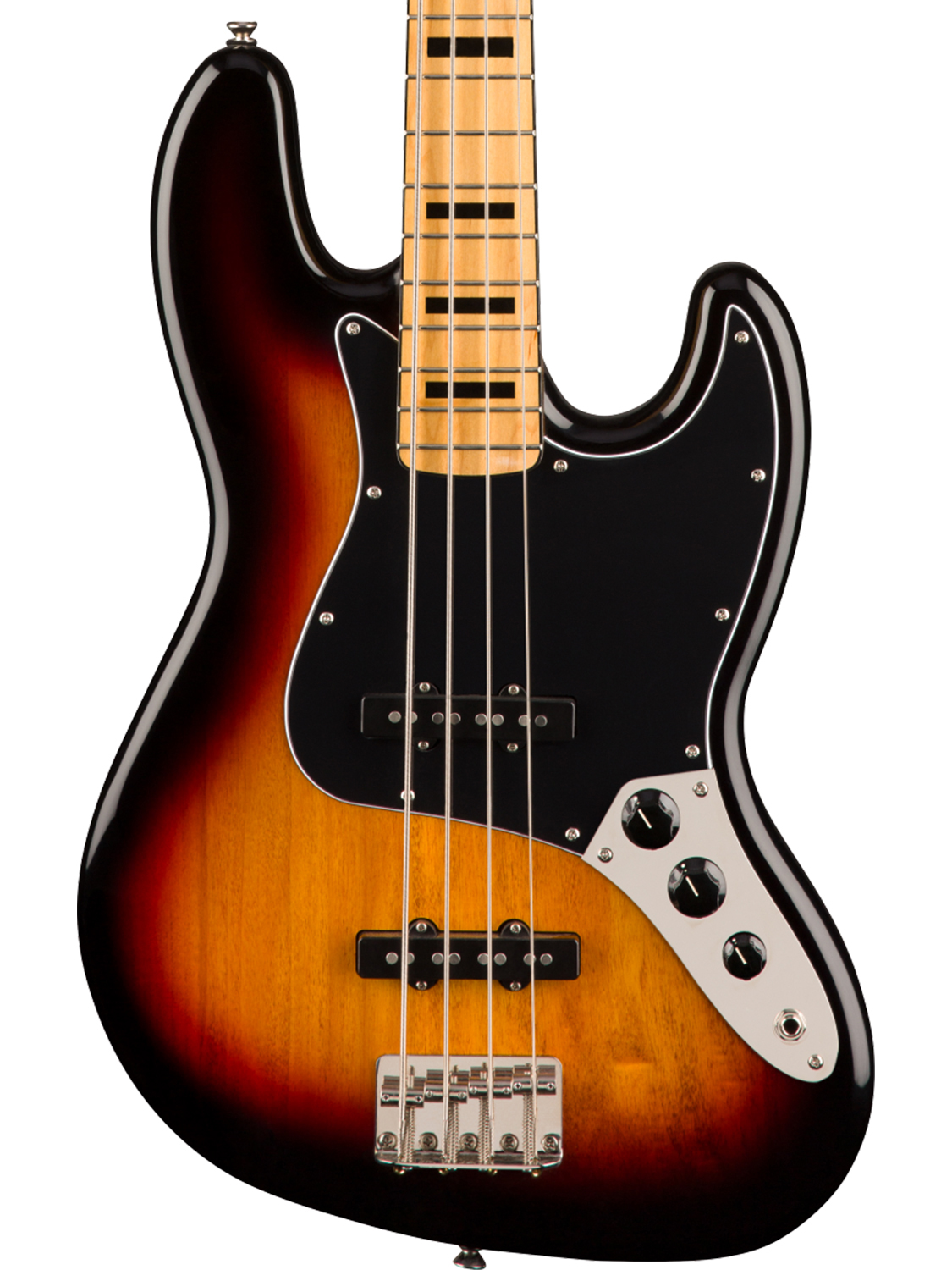 Squier by Fender Classic Vibe '70s Jazz Bass (3-Color Sunburst)