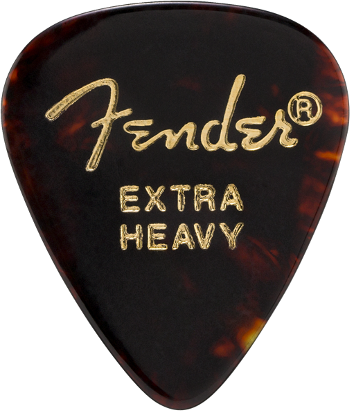Fender ピック 351 Shell Extra-Heavy (12PK)