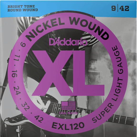 D'Addario EXL120 Super Light (9-42)