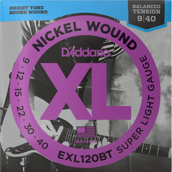 D'Addario EXL120BT Balanced Tension Super Light (9-40)