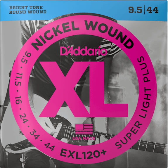 D'Addario EXL120+ Super Light Plus (9.5-44)