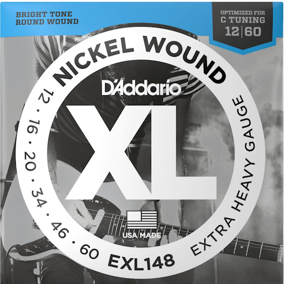 D'Addario EXL148 Extra Heavy (12-60)