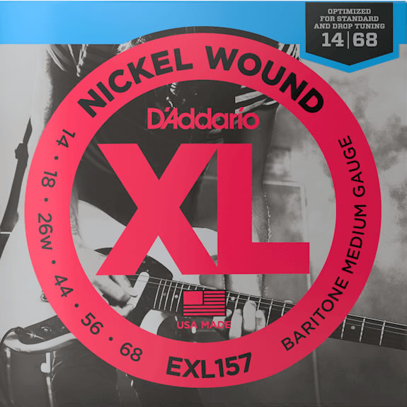D'Addario EXL157 Baritone-Medium (14-68)