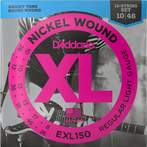 D'Addario EXL150 12-String/Super Light