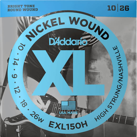 D'Addario EXL150H High-Strung/Nashville Tuning