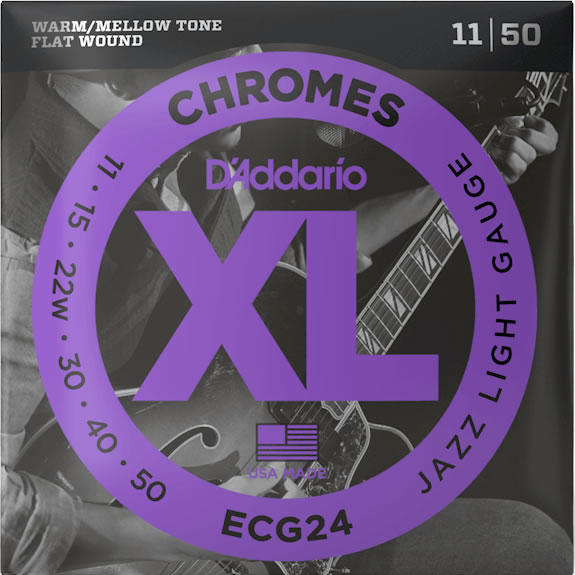 D'Addario ECG24 Jazz Light (11-50)
