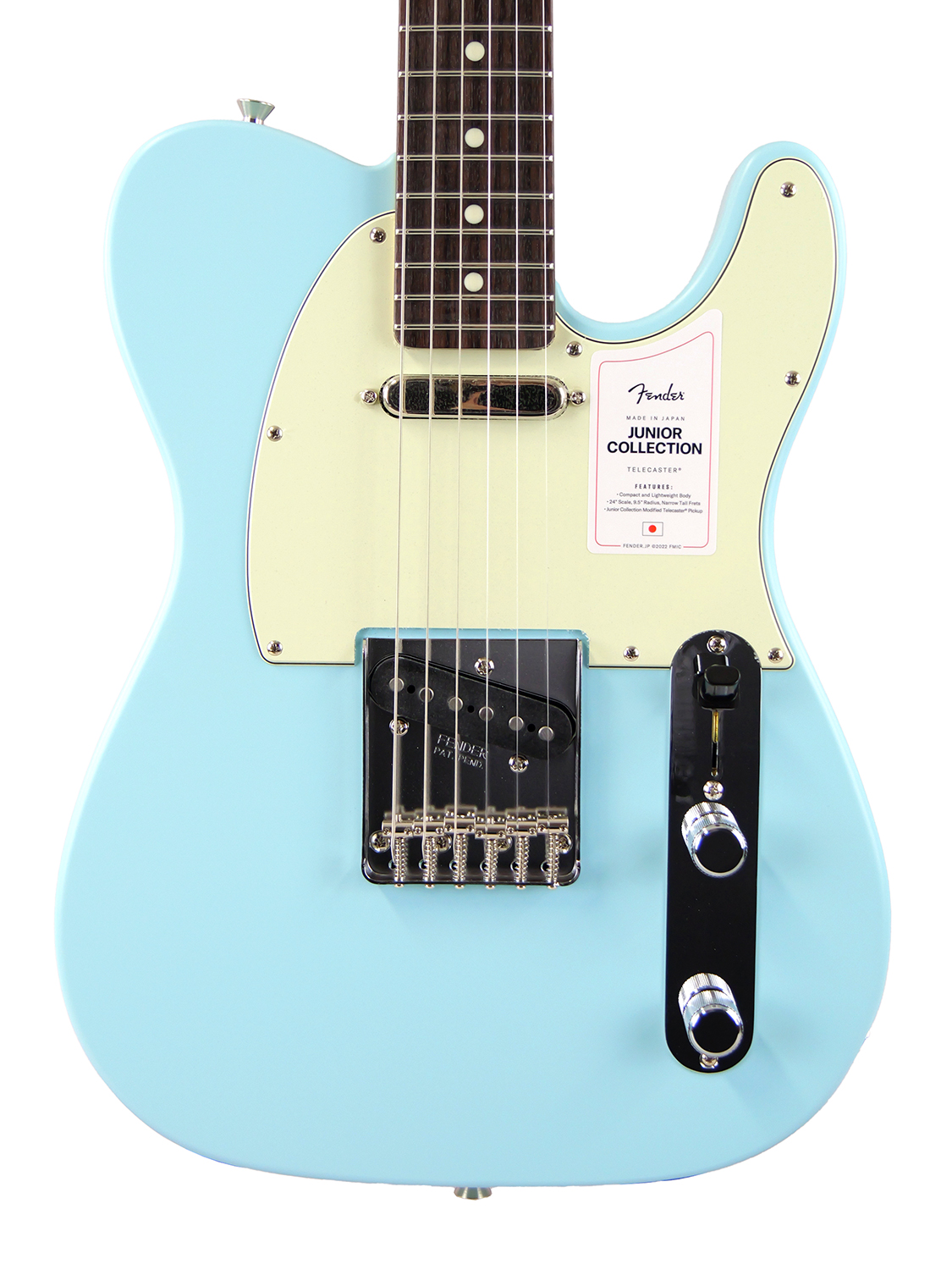 Fender Made in Japan Junior Collection Telecaster (Satin Daphne Blue)
