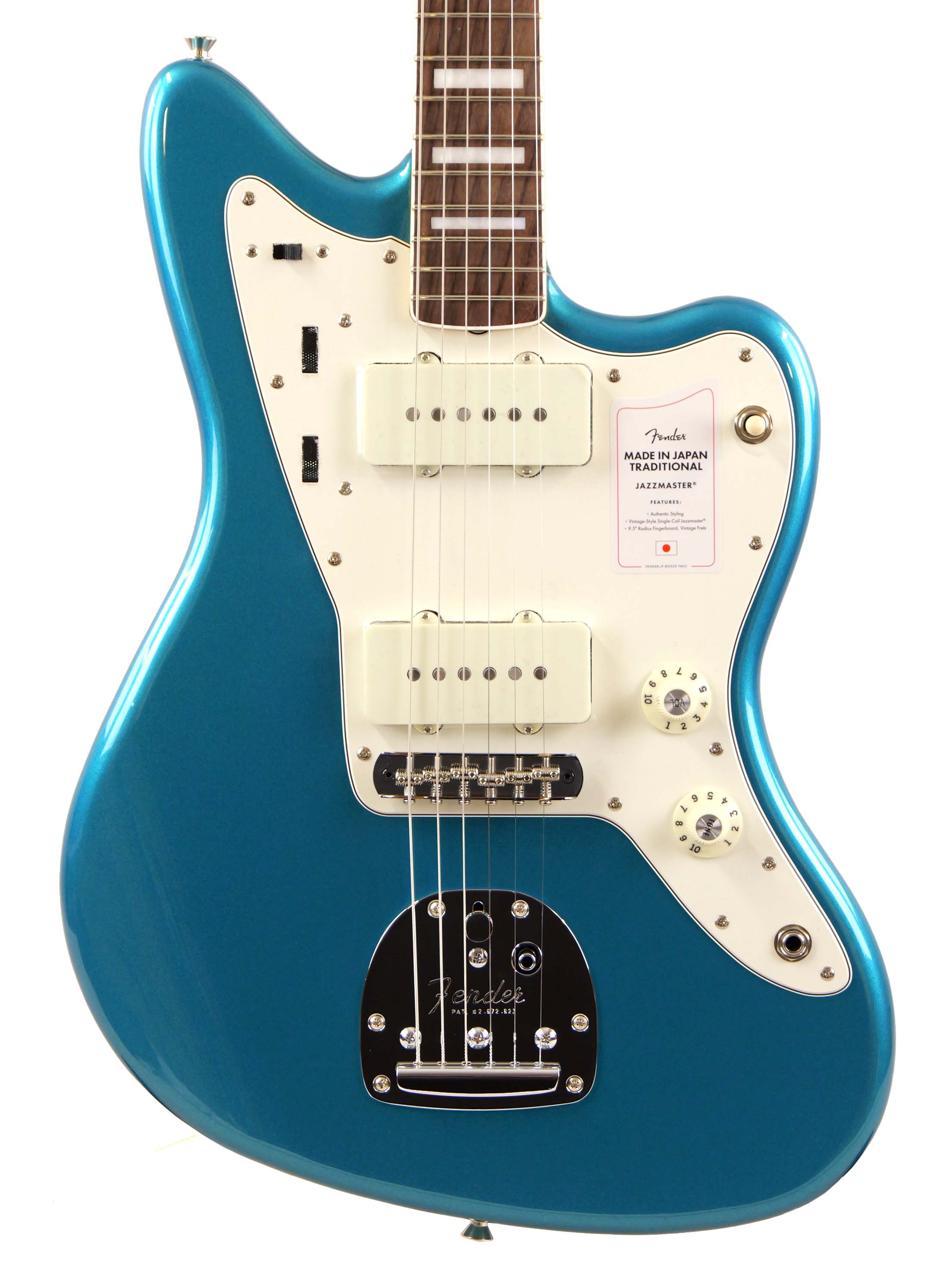 Fender Made in Japan Traditional Late '60s Jazzmaster (Ocean Turquoise Metallic)