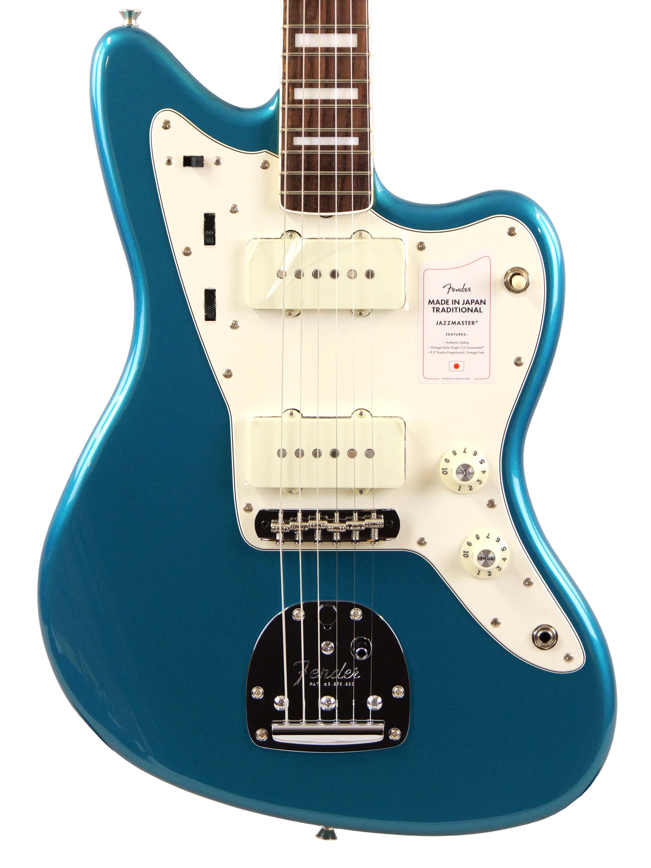 Fender Made in Japan Traditional Late '60s Jazzmaster (Ocean Turquoise Metallic)