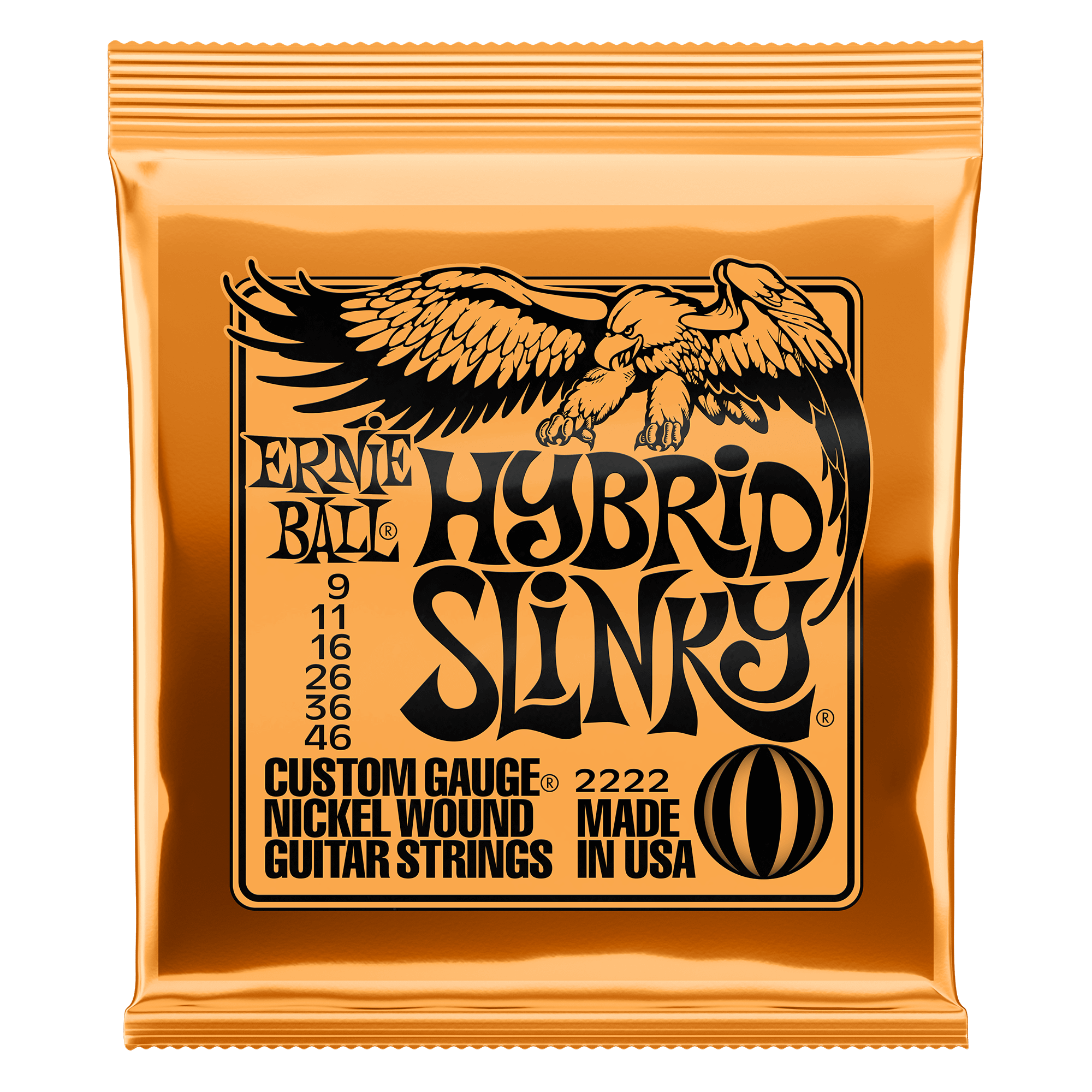 Ernie Ball 2222 Hybrid Slinky (9-46)
