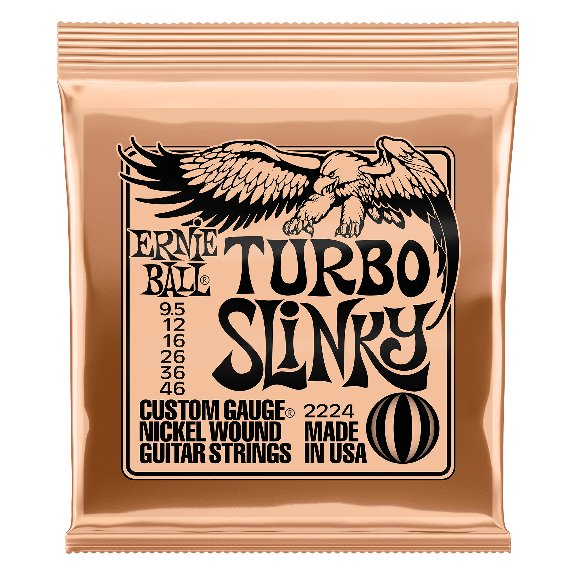 Ernie Ball 2224 Turbo Slinky (9.5-46)