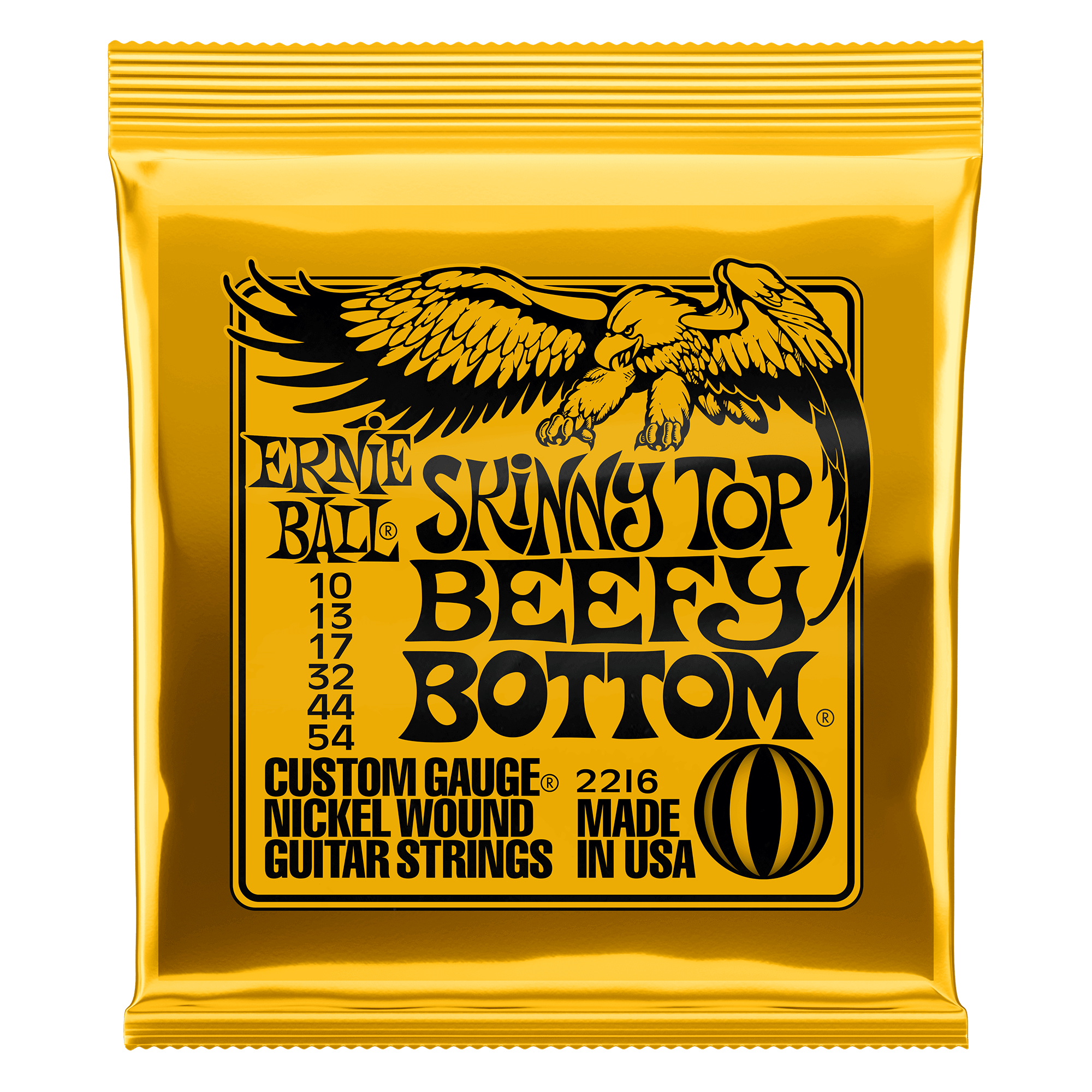 Ernie Ball 2216 Slinky Top Beefy Bottom Slinky (10-54)