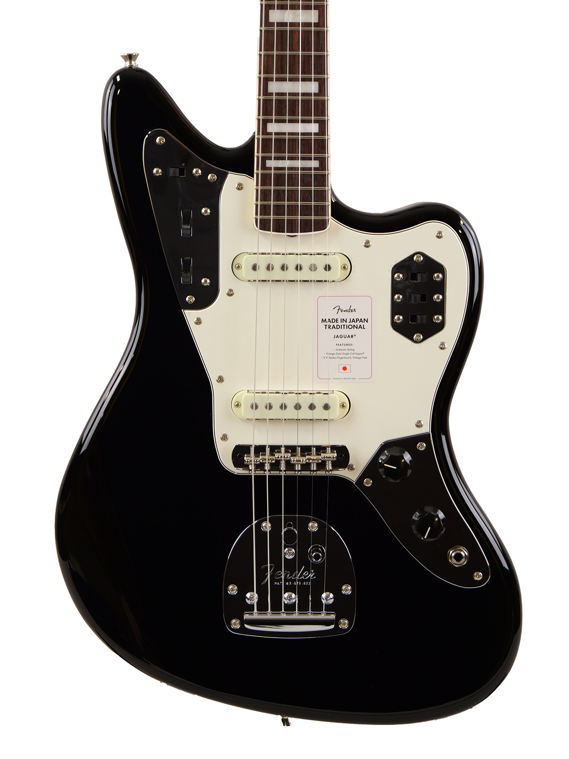 Fender Made in Japan Traditional Late '60s Jaguar (Black)